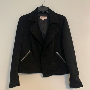 Philosophy Faux Suede Moto Jacket